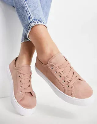 ASOS Design Women's Dusty Rose Sneaker Shoes ANS728