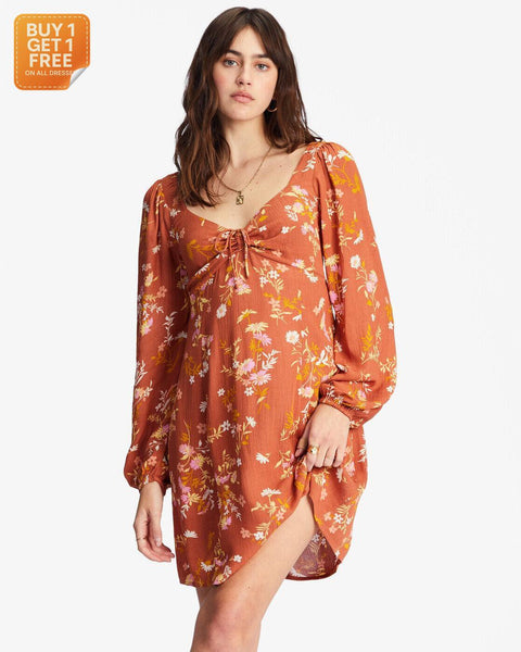 Billabong Crush Women's Brown Dress ABF2027