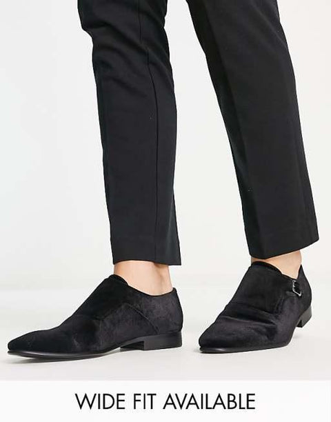 Asos Design Men's Black Casual Shoes ANS1048