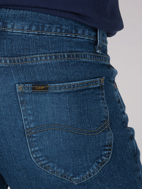 Lee Men's Dark Blue Daren Zip Fly Regular Straight Jeans | Lee In Lebanon