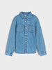 Sinsay Boy's Blue Denim Casual Shirt | Sinsay In Lebanon