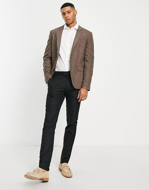 Asos Design Men's Camel Blazer ANF3308