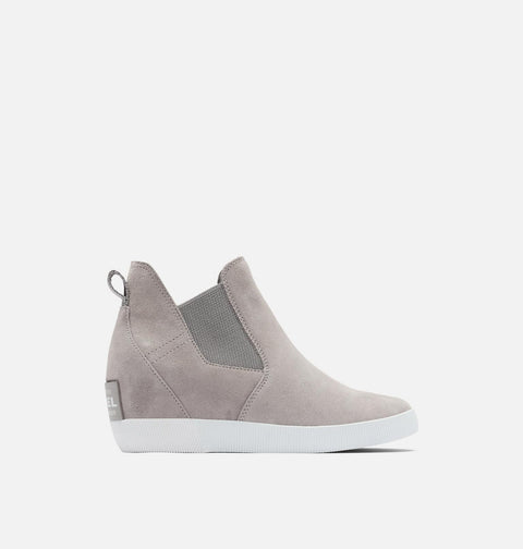 Sorel Women's Light Grey Out N About Pull On Wedge  Boots |Sorel  in Lebanon