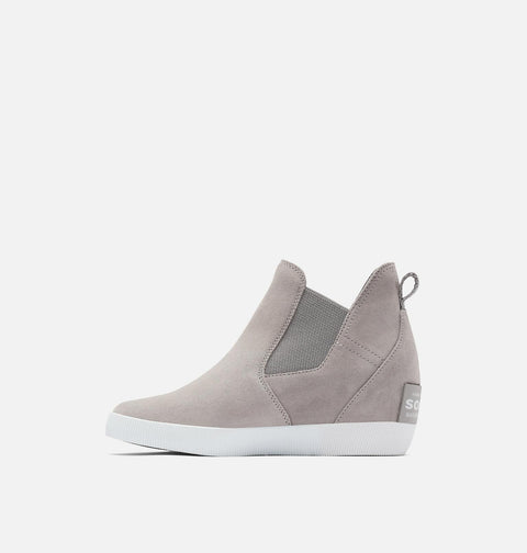 Sorel Women's Light Grey Out N About Pull On Wedge  Boots |Sorel  in Lebanon