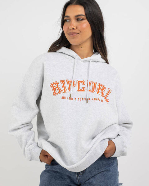 Rip Curl Women's Grey Varsity Hoodie | Rip Curl In Lebanon