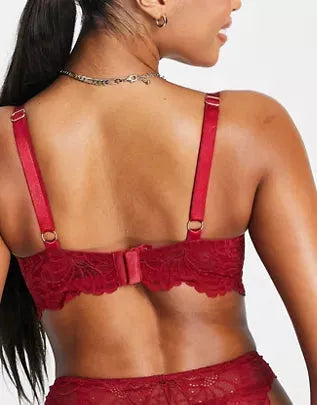 Asos Design  Women's Burgundy  Bra ANF1223