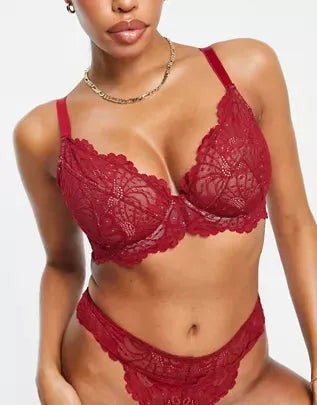 Asos Design  Women's Burgundy  Bra ANF1223