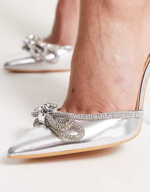Steve Madden Women's Silver Viable Heel's | Steve Madden In Lebanon