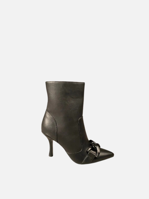 Lora Ferres Women's Black Heel Boots  SI69 (shr)