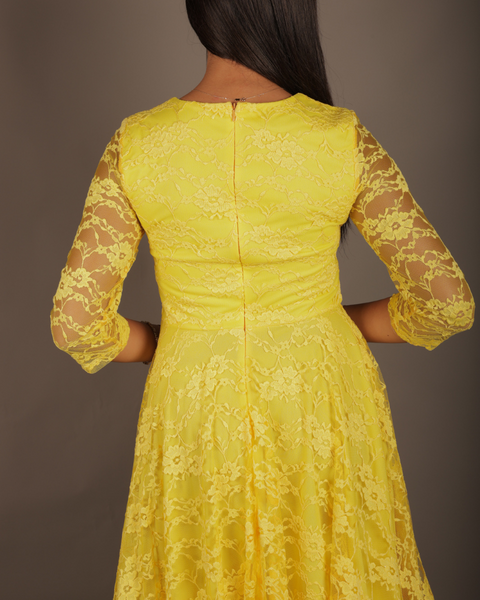 Nuvola Women's Yellow Dress 1000000287861 FA247(AA69)(AA73)
