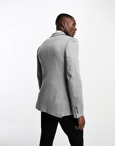Asos Design Men's Gray Blazer ANF1668