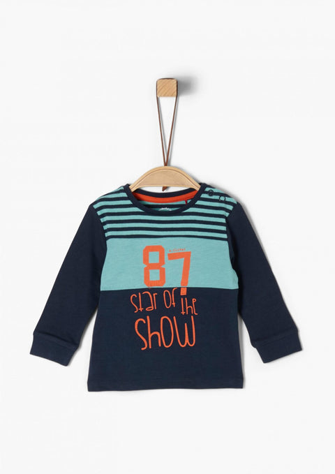 S.Oliver Baby Boy's Multicolor Long-Sleeve Blouse |S.Oliver in Lebanon