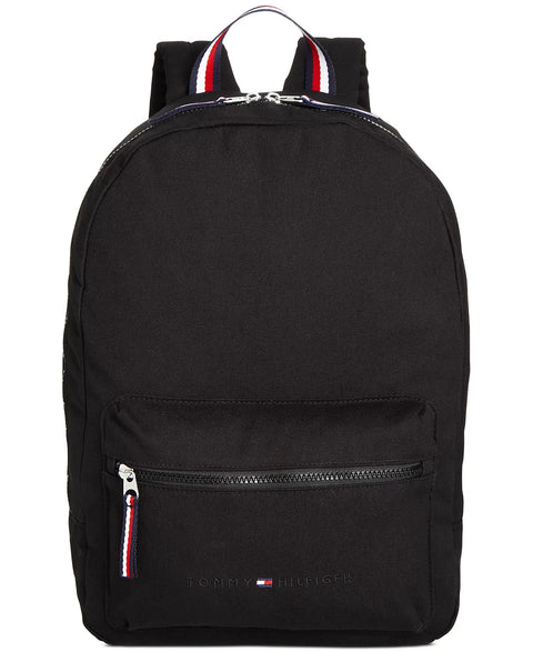 Tommy Hilfiger Men's Black Jackson Canvas Backpack | Tommy Hilfiger In Lebanon
