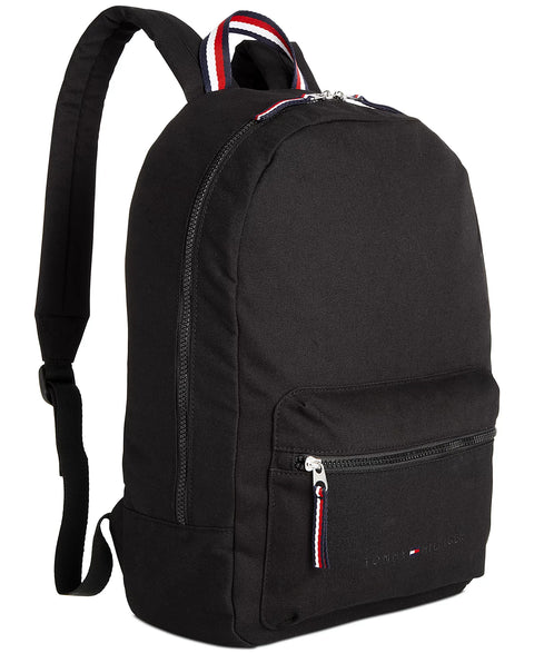 Tommy Hilfiger Men's Black Jackson Canvas Backpack | Tommy Hilfiger In Lebanon