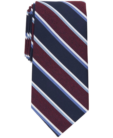 Club Room Men's Burgundy Stripe Tie | Club Room In Lebanon