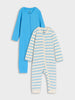 Sinsay Baby Boy's Overall White & Blue AYA