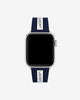 Lacoste Unisex Navy Silicone Apple Watch Strap | Lacoste In Lebanon