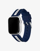 Lacoste Unisex Navy Silicone Apple Watch Strap | Lacoste In Lebanon