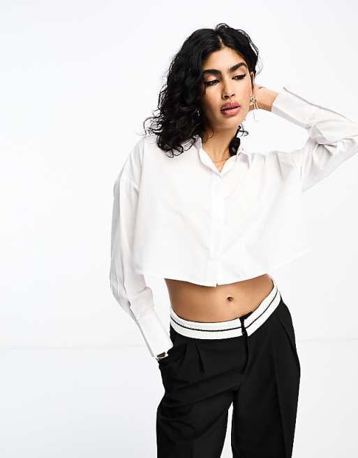 Asos Design Women's White Shirt ANF3390