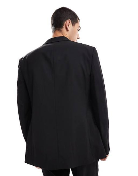 Asos Design Men's Black Slim Blazer ANF3210