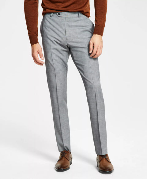 Tommy Hilfiger Men's Light Grey Modern-Fit TH-Flex Stretch Trouser | Tommy Hilfiger In Lebanon