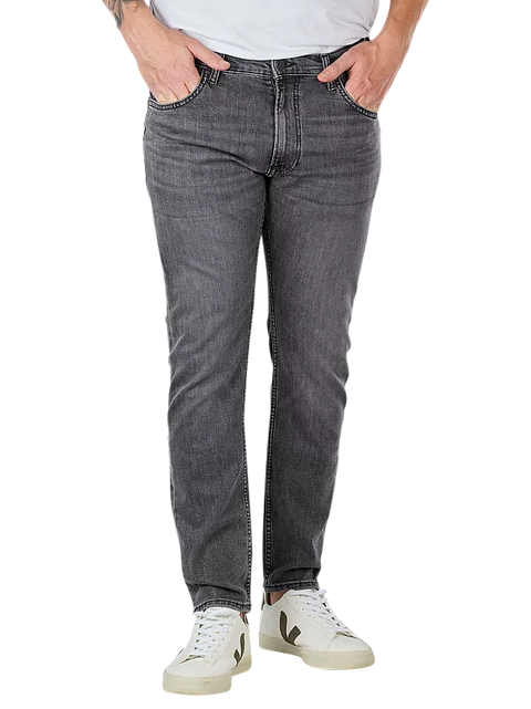 Lee Men's Dark Grey Mid Worn Walker Slim Jeans | Lee In Lebanon