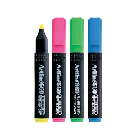 Artline Highlighter Set of 4  EK-660N/4PB1