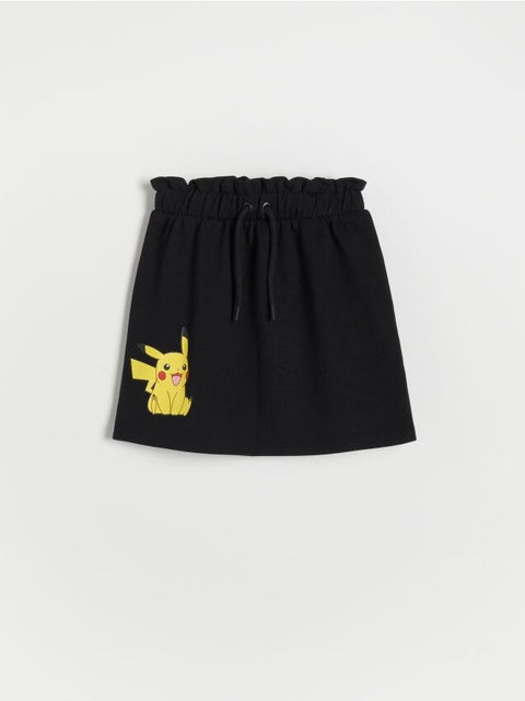 Reserved Girl's Black Pokemon Printed Skirt | Reserved In Lebanon