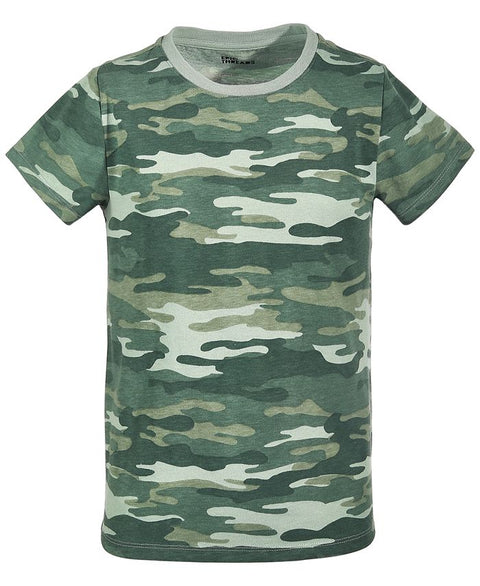 Epic Threads Girl's Green Camouflage T-Shirt ABFK617(ma5)