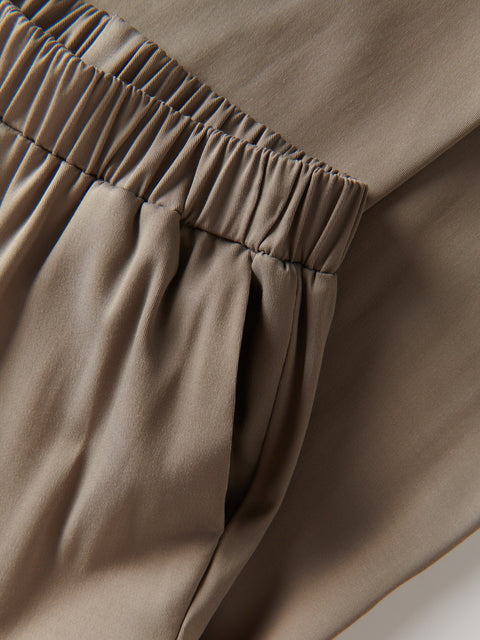 Reserved Girl's Khaki Green Elastic Waist Cargo | Reserved In Lebanon