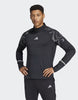Adidas Men's Black performance Ultimate Reflective 1/2-Zip Blouse | Adidas In Lebanon