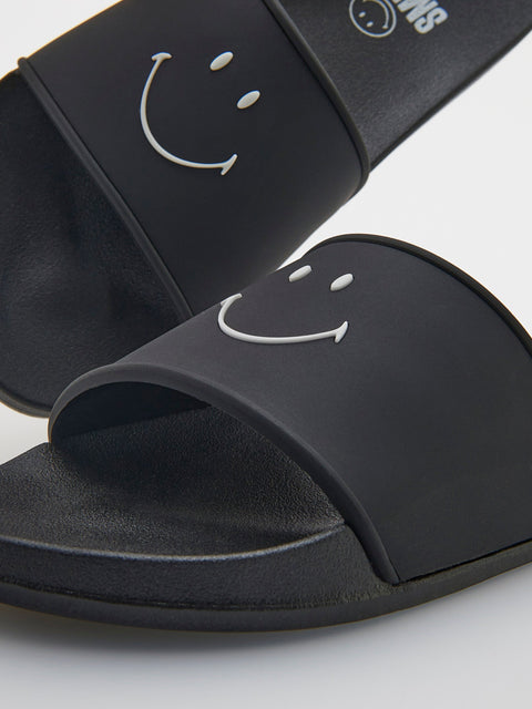 Reserved Women's  Black Slipper | Reserved In Lebanon