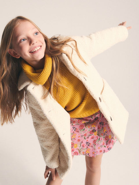 Reserved Girl's Light Purple Floral Skirt | Reserved In Lebanon