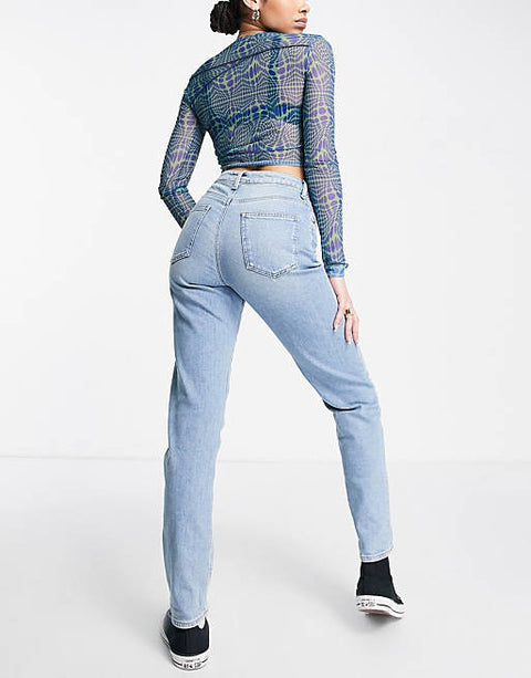 Asos Design Women's Blue Jeans ANF433(LR53) shr (st6)