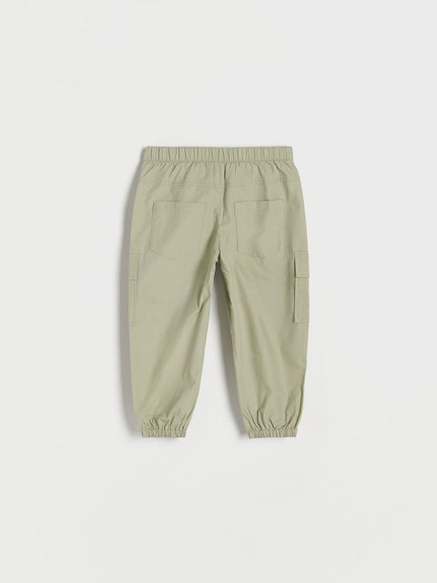 Reserved Baby Girl's Khaki Cargo Joggers | Reserved In Lebanon