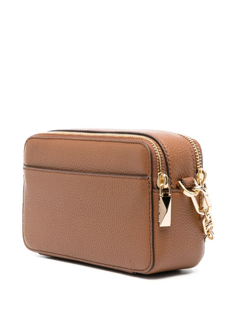 Michael Kors Women's Camel Jet Set Double-Zip Crossbody Bag | Michael Kors In Lebanon