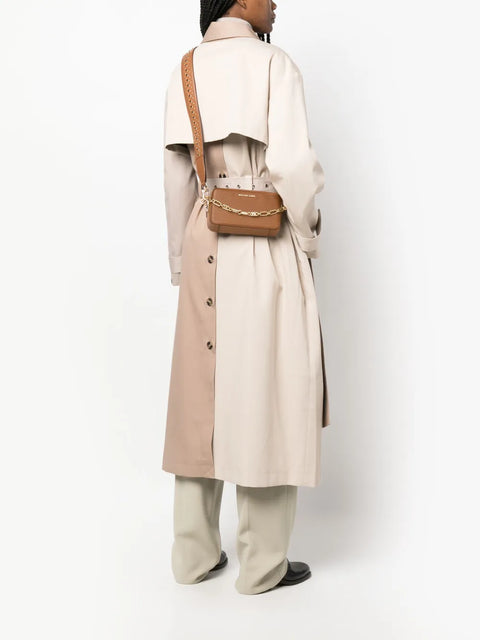Michael Kors Women's Camel Jet Set Double-Zip Crossbody Bag | Michael Kors In Lebanon