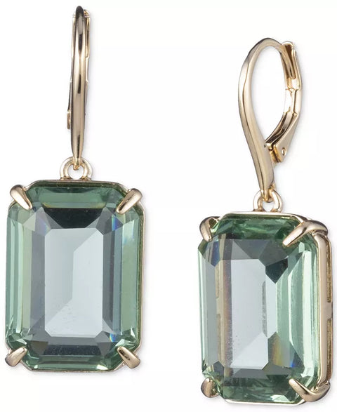 Lauren Ralph Lauren Women's Gold-Tone Color Emerald-Cut  Earring | Lauren Ralph Lauren in Lebanon
