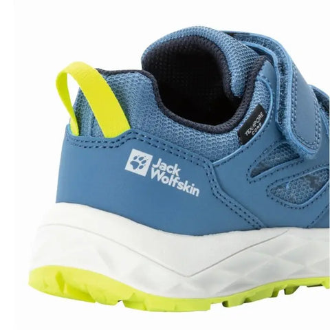 Jack Wolfskin Boy's Elemental Blue Woodland 2 Texapore Low Vc K Sneakers | Jack Wolfskin in Lebanon