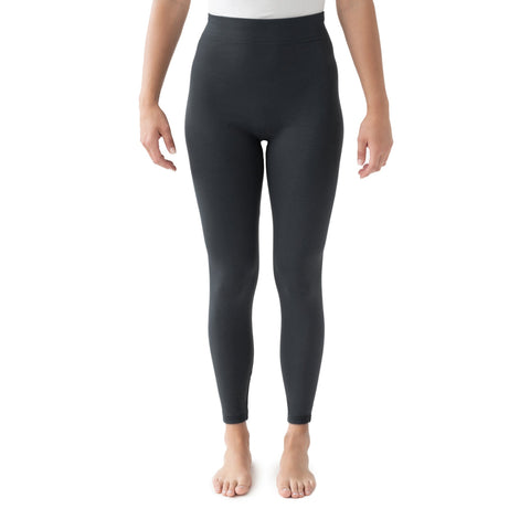 Mul Luks Women's Charcoal Fleece Lined Leggings  | Mul Luks in Lebanon
