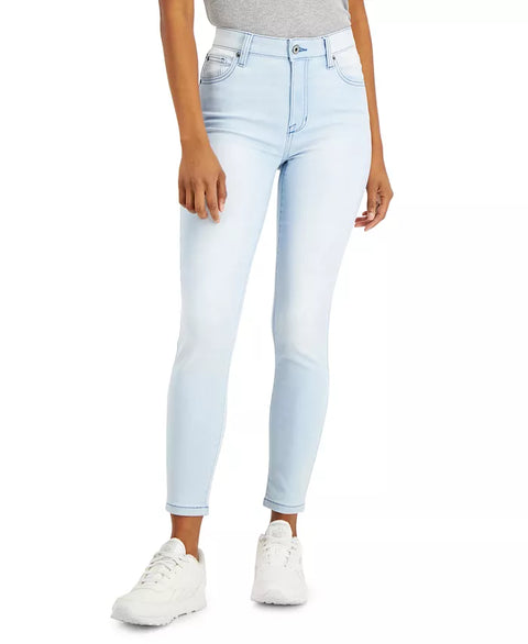 Celebrity Pink Women's Light Blue Mid Rise Skinny Ankle Jeans | Celebrity Pink in Lebanon