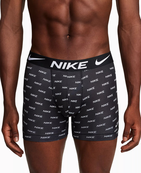 Nike Men's Black / Gray  3-Pack DRI-Fit Essential Micro Boxer Briefs  | Nike In Lebanon