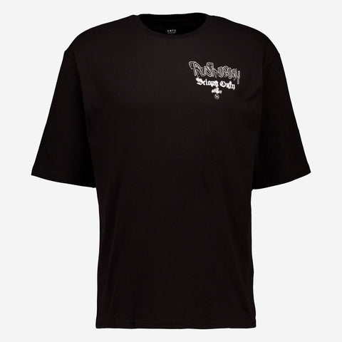 Celio Men’s Black  Graphic T-Shirt | Celio in Lebanon