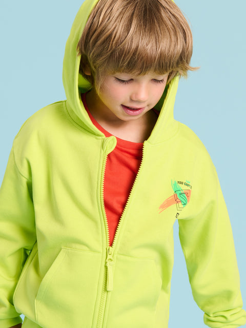 Sinsay Boy's Lime Green Hooded Jacket | Sinsay In Lebanon