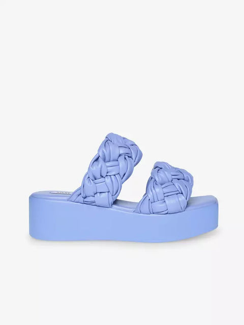 Steve Madden Women's Periwinkle Synthetic Slippers | Steve Madden In Lebanon