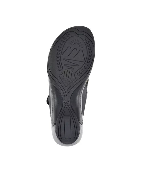 White Mountain Women's Black Valencia Slip-on Clog Sandals | White Mountain In Lebanon