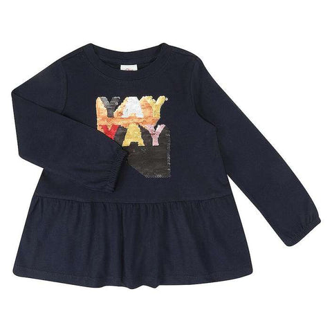 S.Oliver Girl's Navy Long-Sleeve Blouse |S.Oliver in Lebanon