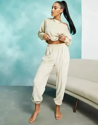 Asos Design Women's Beige Blouse ANF1230