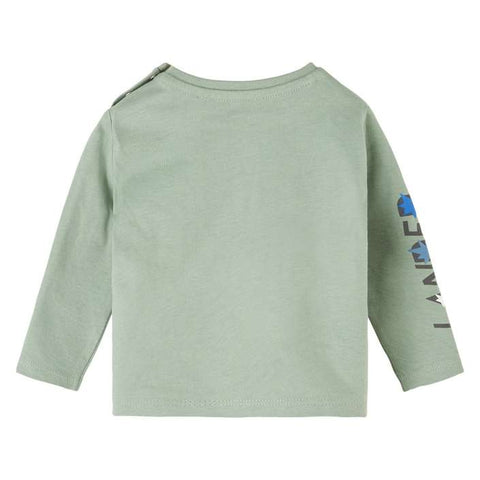 S.Oliver Baby Boy's Green Long-Sleeve Blouse |S.Oliver in Lebanon