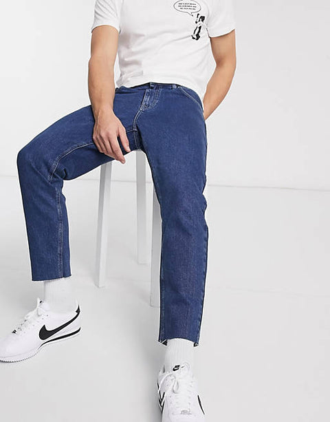 ASOS Design Men's Blue Jeans 101105391  AMF6 B27 (SHR)